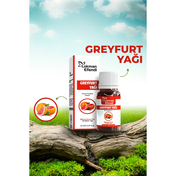 LOKMAN EFENDİ GREYFURT YAĞI 20 CC
