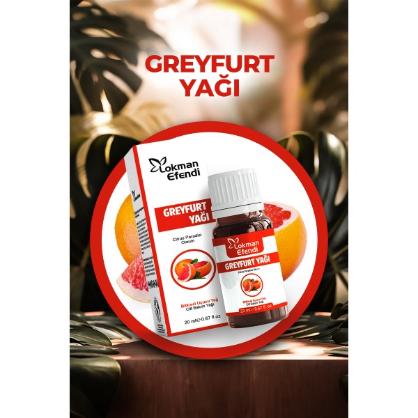 LOKMAN EFENDİ GREYFURT YAĞI 20 CC
