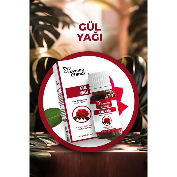 LOKMAN EFENDİ GÜL YAĞI 20 CC