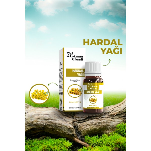 LOKMAN EFENDİ HARDAL YAĞI 20 CC