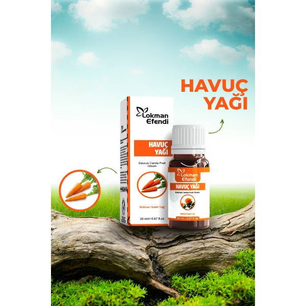 LOKMAN EFENDİ HAVUÇ YAĞI 20 CC LOKMAN EFENDİ HAVUÇ YAĞI 20 CC