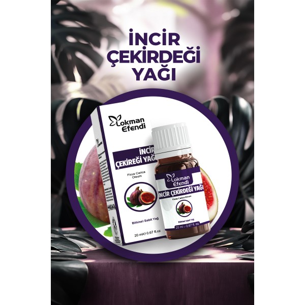 LOKMAN EFENDİ İNCİR ÇEKİRDEĞİ YAĞI 20 CC LOKMAN EFENDİ İNCİR ÇEKİRDEĞİ YAĞI 20 CC