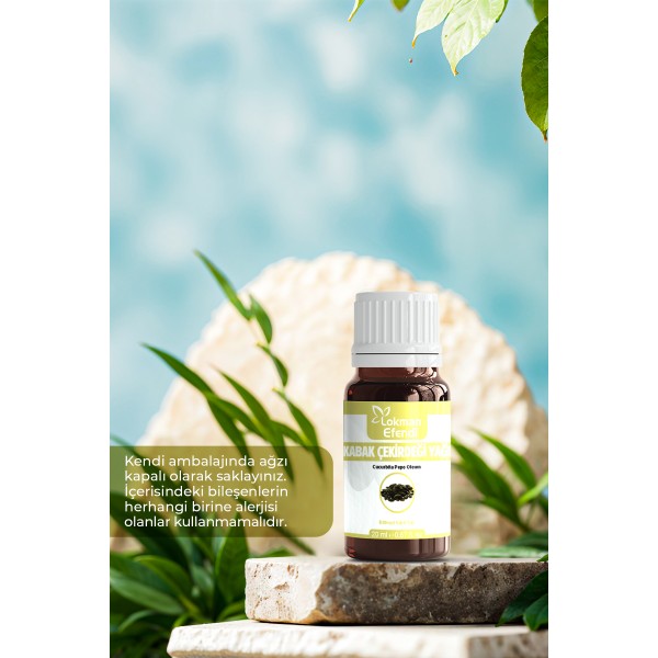 LOKMAN EFENDİ KABAK ÇEKİRDEĞİ YAĞI 20 CC LOKMAN EFENDİ KABAK ÇEKİRDEĞİ YAĞI 20 CC