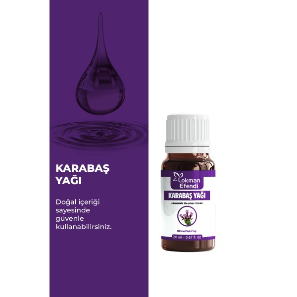 LOKMAN EFENDİ KARABAŞ YAĞI 20 CC 