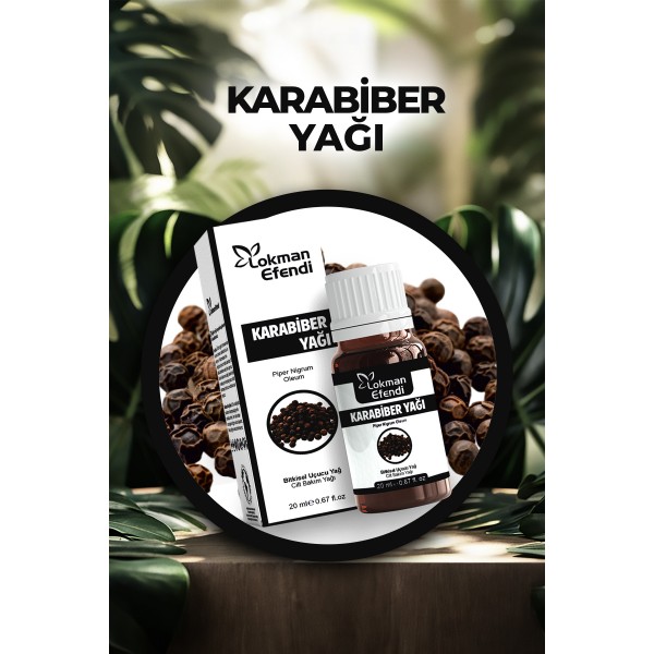 LOKMAN EFENDİ KARABİBER YAĞI 20 CC