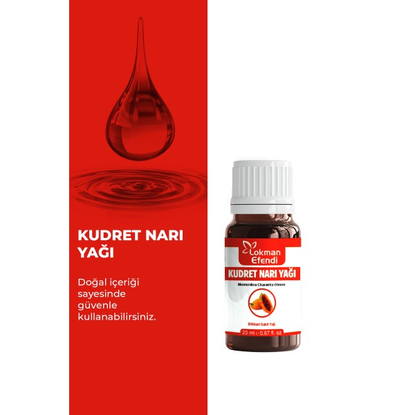 LOKMAN EFENDİ KUDRET NARI YAĞI 20 CC