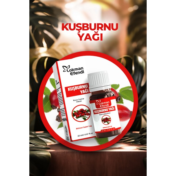 LOKMAN EFENDİ KUŞBURNU YAĞI 20 CC LOKMAN EFENDİ KUŞBURNU YAĞI 20 CC