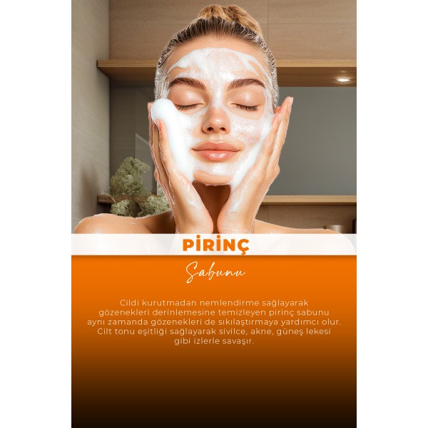 VA COSMETIC PİRİNÇ SABUNU VA COSMETIC PİRİNÇ SABUNU