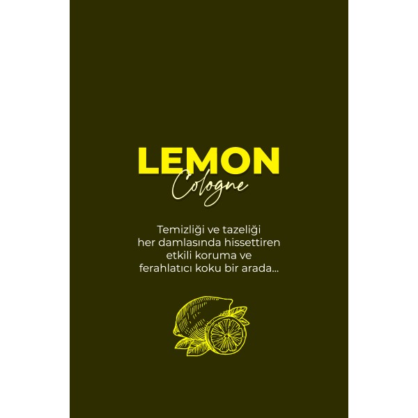 Lemon Kolonyası 250 Ml Lemon Kolonyası 250 Ml