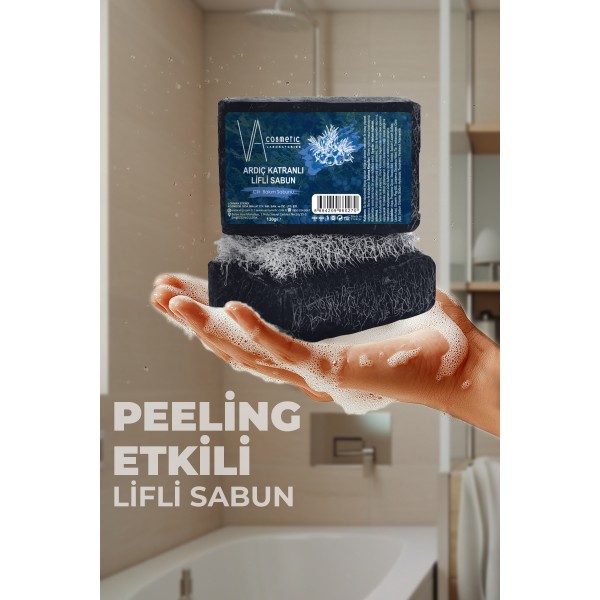 VA COSMETIC ARDIÇ KATRANLI LİFLİ SABUN VA COSMETIC ARDIÇ KATRANLI LİFLİ SABUN