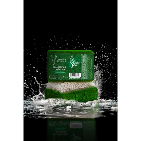 VA COSMETIC ÇAY AĞACI YAĞLI LİFLİ SABUN VA COSMETIC ÇAY AĞACI YAĞLI LİFLİ SABUN