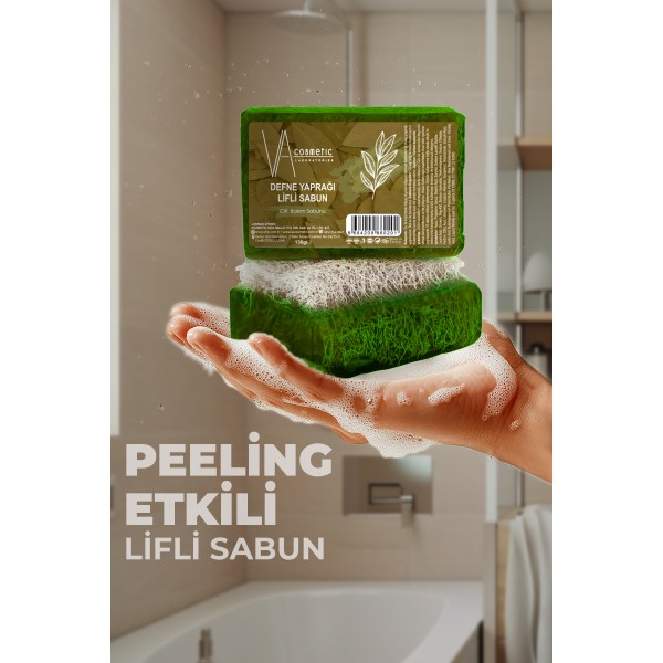 VA COSMETIC DEFNE YAPRAĞI LİFLİ SABUN VA COSMETIC DEFNE YAPRAĞI LİFLİ SABUN