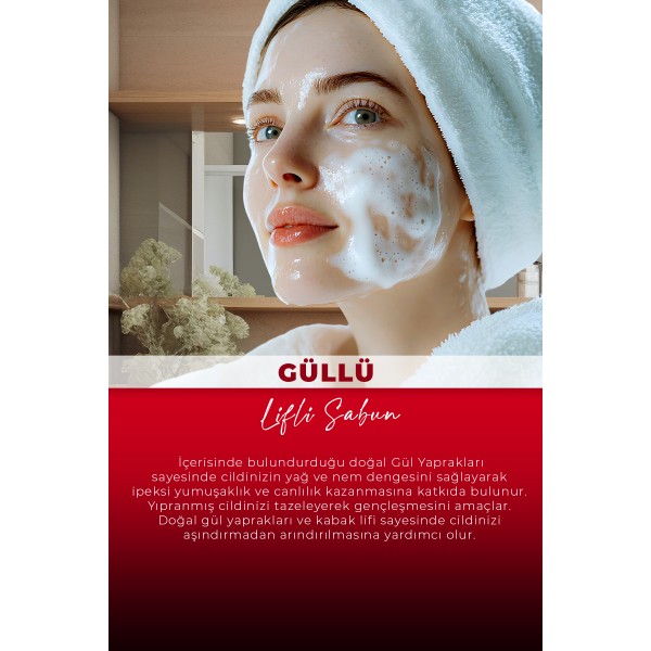 VA COSMETIC GÜLLÜ LİFLİ SABUN VA COSMETIC GÜLLÜ LİFLİ SABUN