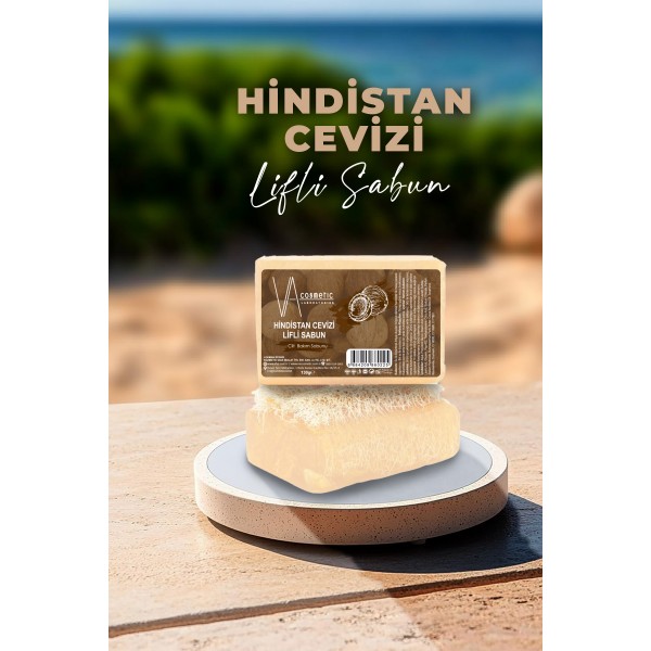 VA COSMETIC HİNDİSTAN CEVİZİ LİFLİ SABUN