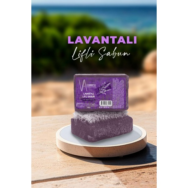 VA COSMETIC LAVANTALI LİFLİ SABUN 