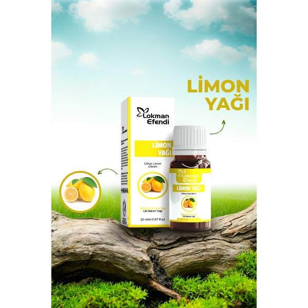 LOKMAN EFENDİ LİMON YAĞI 20 CC LOKMAN EFENDİ LİMON YAĞI 20 CC