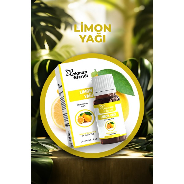 LOKMAN EFENDİ LİMON YAĞI 20 CC