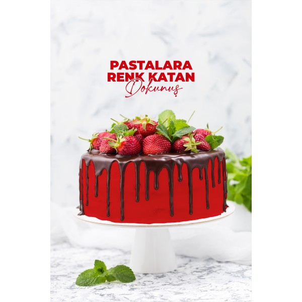 Sıvı Gıda Boyası Kırmızı 25ml Sıvı Gıda Boyası Kırmızı 25ml