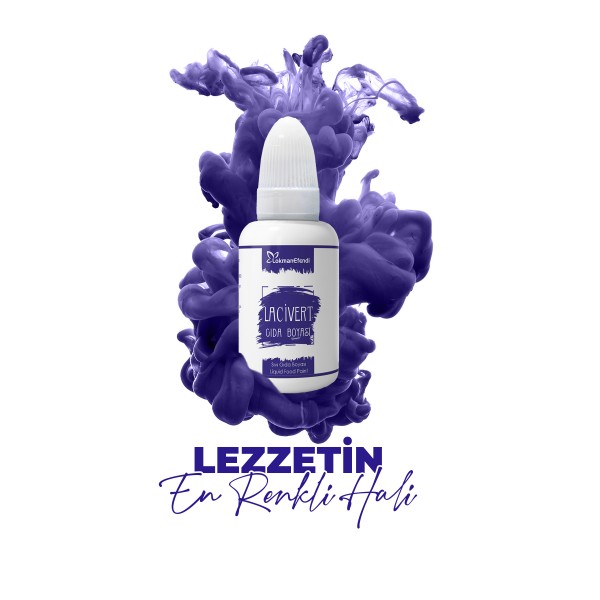Sıvı Gıda Boyası Lacivert 25ml Sıvı Gıda Boyası Lacivert 25ml