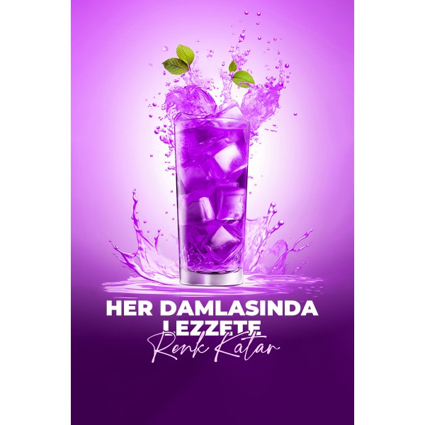 Sıvı Gıda Boyası Mor 25 ml Sıvı Gıda Boyası Mor 25 ml