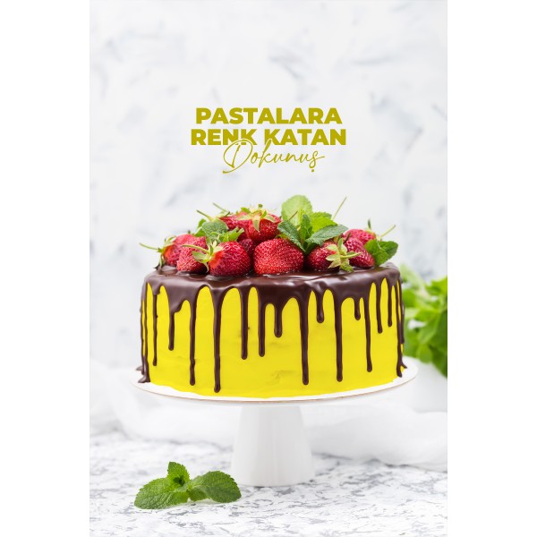 Sıvı Gıda Boyası Sarı 25 ml