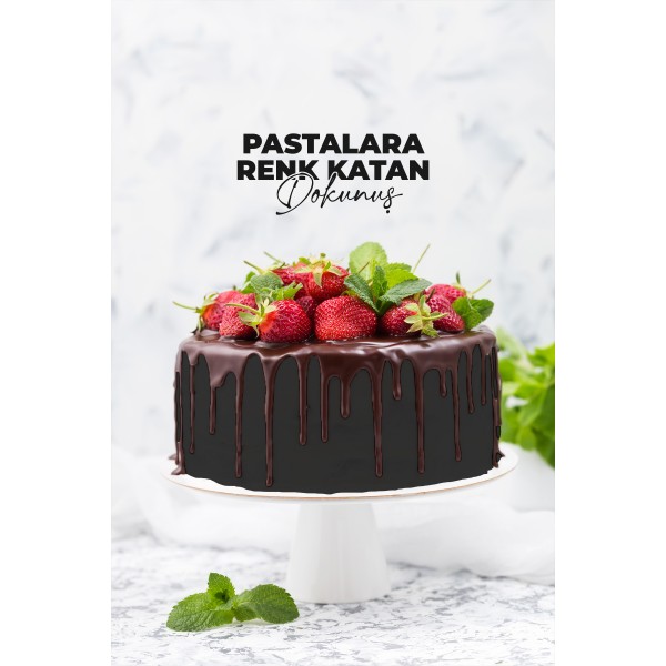 Sıvı Gıda Boyası Siyah 25 ml