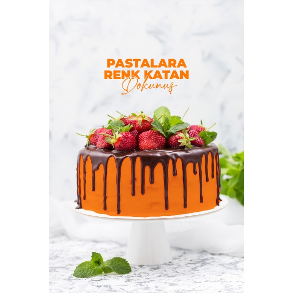 Sıvı Gıda Boyası Turuncu 25 ml