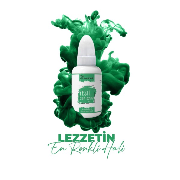 Sıvı Gıda Boyası Yeşil 25 ml Sıvı Gıda Boyası Yeşil 25 ml