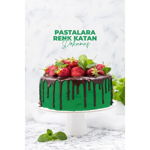 Sıvı Gıda Boyası Yeşil 25 ml