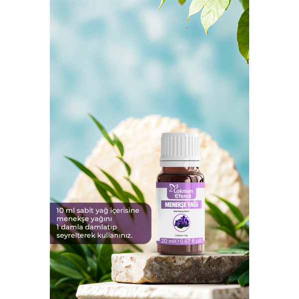LOKMAN EFENDİ MENEKŞE YAĞI 20 CC