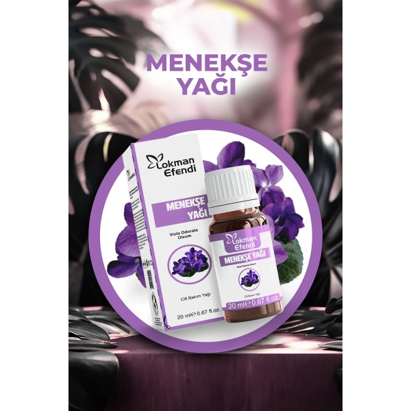 LOKMAN EFENDİ MENEKŞE YAĞI 20 CC