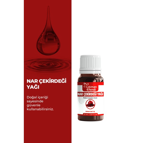 LOKMAN EFENDİ NAR ÇEKİRDEĞİ YAĞI 20 CC LOKMAN EFENDİ NAR ÇEKİRDEĞİ YAĞI 20 CC