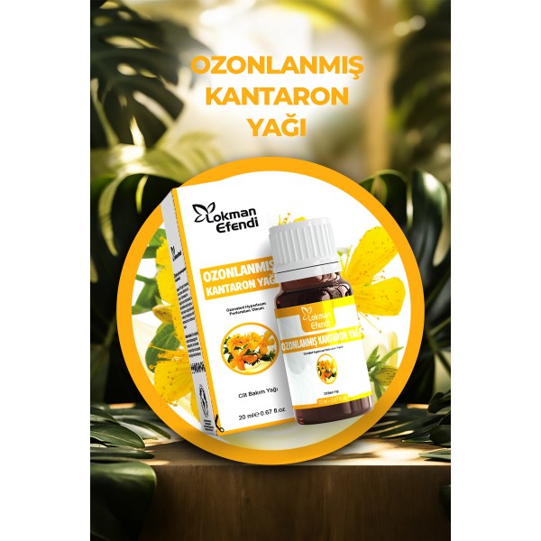 LOKMAN EFENDİ OZONLANMIŞ KANTARON YAĞI YAĞI 20 CC LOKMAN EFENDİ OZONLANMIŞ KANTARON YAĞI YAĞI 20 CC