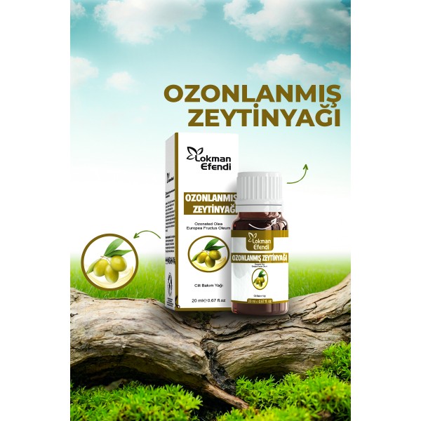 LOKMAN EFENDİ OZONLANMIŞ ZEYTİNYAĞI 20 CC LOKMAN EFENDİ OZONLANMIŞ ZEYTİNYAĞI 20 CC
