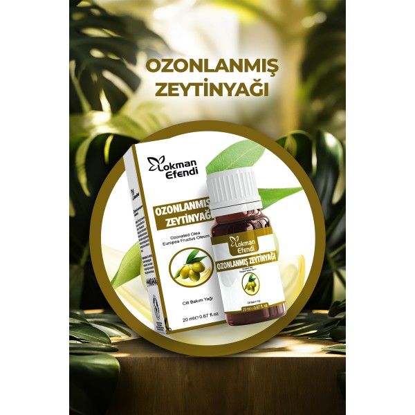 LOKMAN EFENDİ OZONLANMIŞ ZEYTİNYAĞI 20 CC LOKMAN EFENDİ OZONLANMIŞ ZEYTİNYAĞI 20 CC