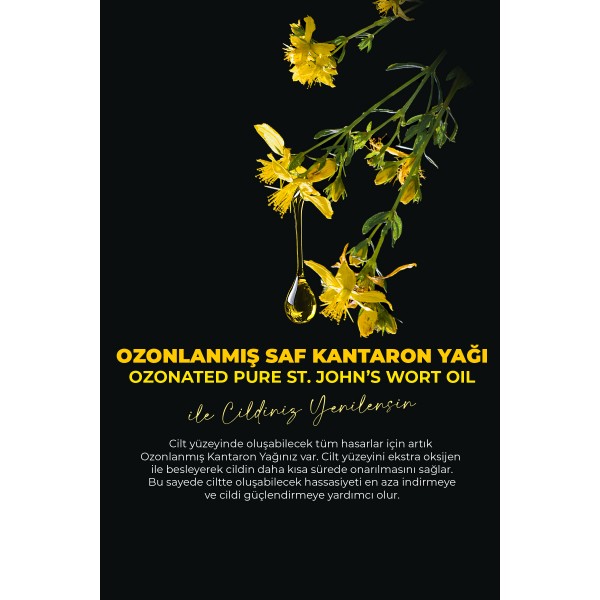 OZONLANMIŞ KANTARON YAĞI 30 ML OZONLANMIŞ KANTARON YAĞI 30 ML