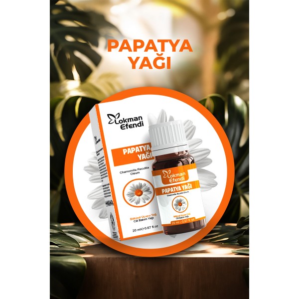 LOKMAN EFENDİ PAPATYA YAĞI 20 CC LOKMAN EFENDİ PAPATYA YAĞI 20 CC