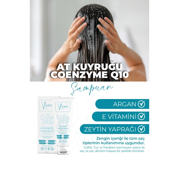 AT KUYRUĞU COENZYME Q10 ŞAMPUAN 250 ML
