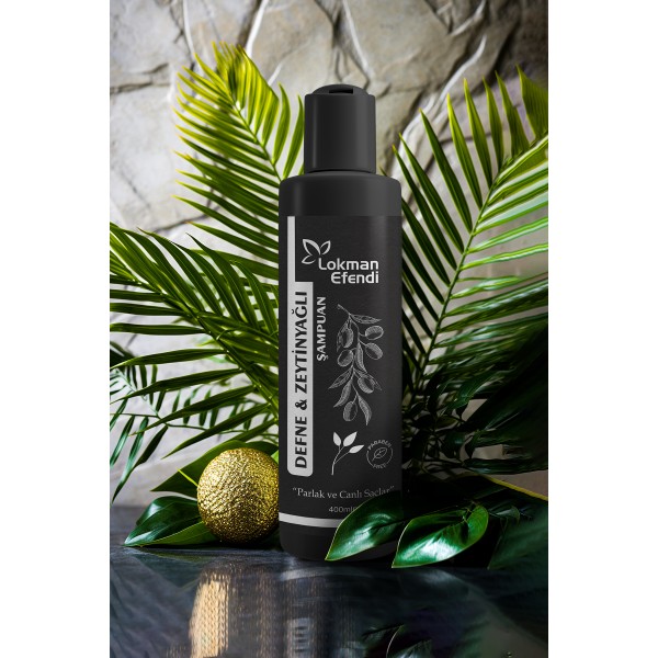 DEFNE VE ZEYTİNYAĞLI ŞAMPUAN 400 ML DEFNE VE ZEYTİNYAĞLI ŞAMPUAN 400 ML
