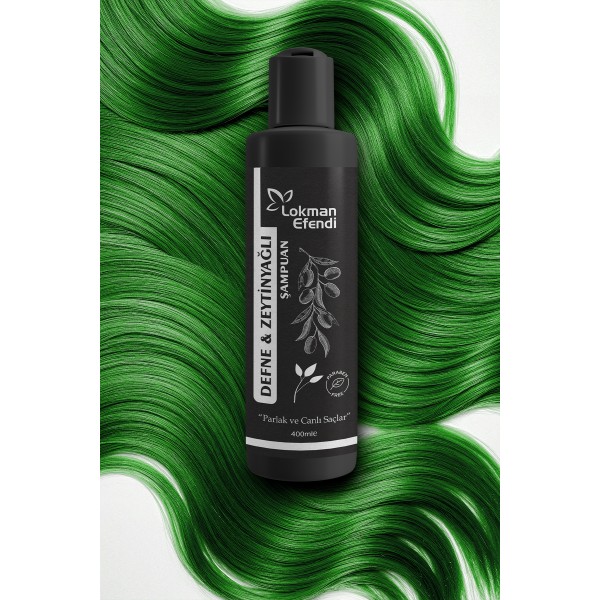 DEFNE VE ZEYTİNYAĞLI ŞAMPUAN 400 ML DEFNE VE ZEYTİNYAĞLI ŞAMPUAN 400 ML