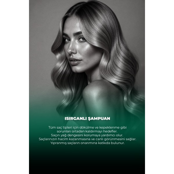 ISIRGANLI ŞAMPUAN 400 ML ISIRGANLI ŞAMPUAN 400 ML