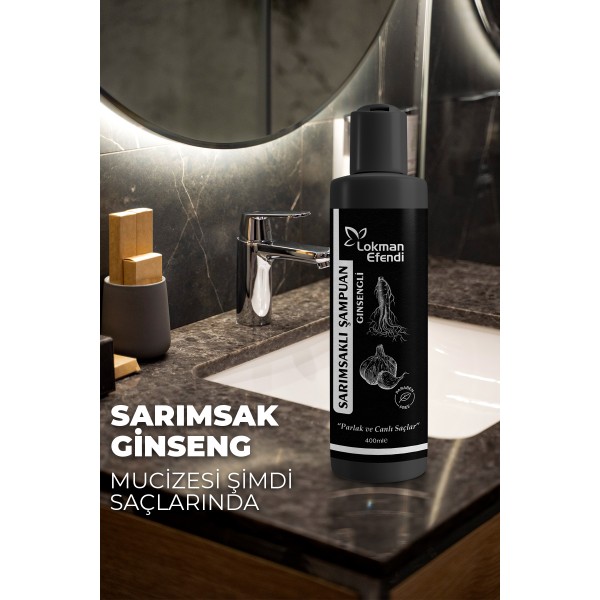 SARIMSAK GİNSENGLİ ŞAMPUAN 400 ML