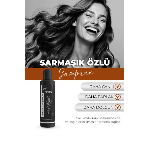 SARMAŞIK ÖZLÜ ŞAMPUAN 400 ML SARMAŞIK ÖZLÜ ŞAMPUAN 400 ML