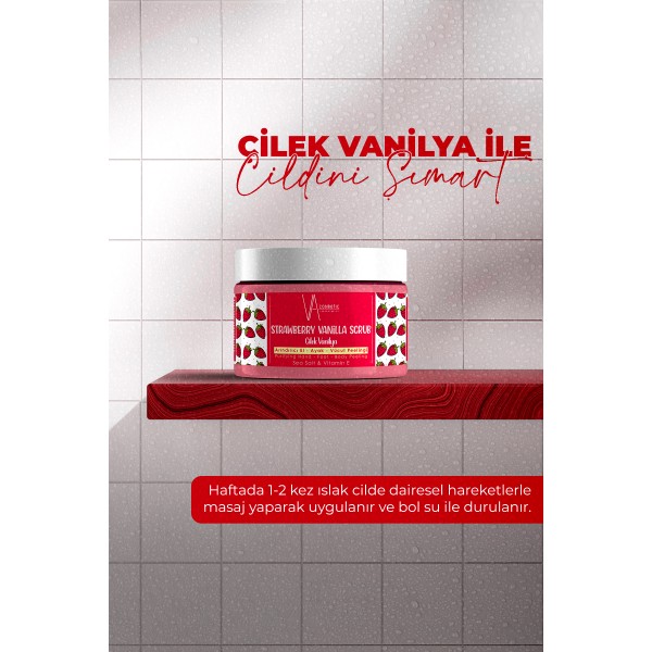 SCRUB ÇİLEK VANİLYA 300 ML SCRUB ÇİLEK VANİLYA 300 ML