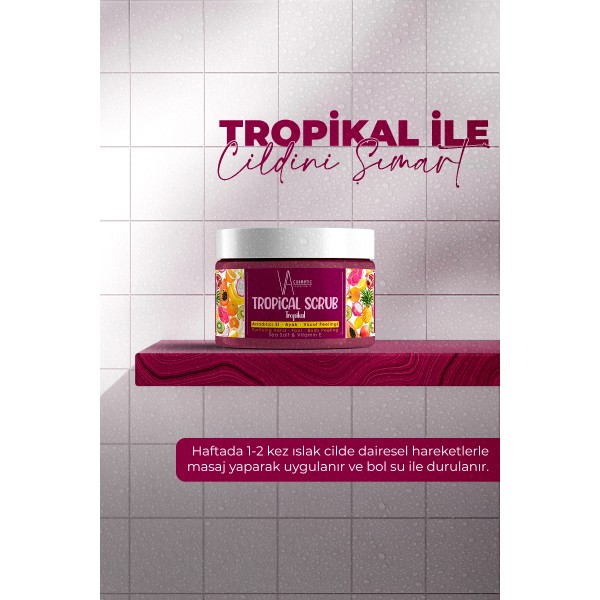 SCRUB TROPİKAL 300 ML SCRUB TROPİKAL 300 ML