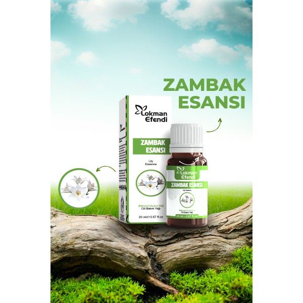 LOKMAN EFENDİ ZAMBAK ESANSI YAĞI 20 CC LOKMAN EFENDİ ZAMBAK ESANSI YAĞI 20 CC