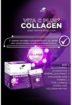 VHP COLLAGEN VITA C PLUS TAKVİYE EDİCİ GIDA 100 G VHP COLLAGEN VITA C PLUS TAKVİYE EDİCİ GIDA 100 G