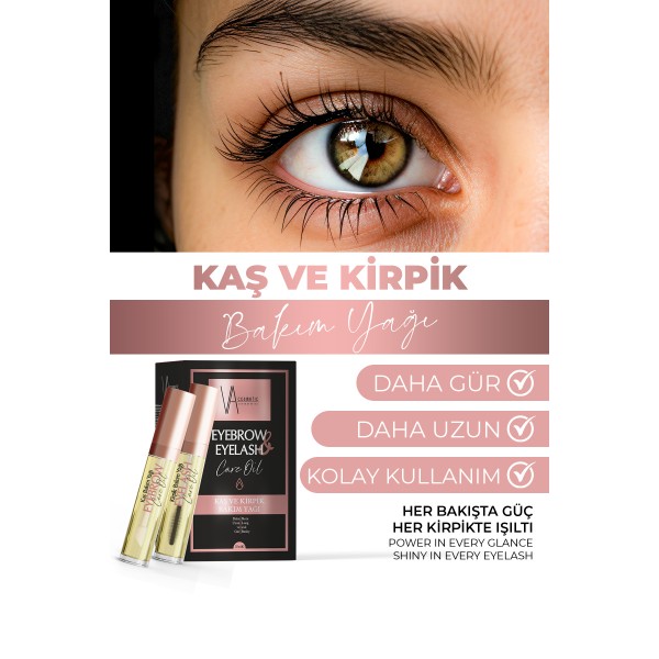VA COSMETIC KAŞ KİRPİK BAKIM YAĞI 10 ML VA COSMETIC KAŞ KİRPİK BAKIM YAĞI 10 ML