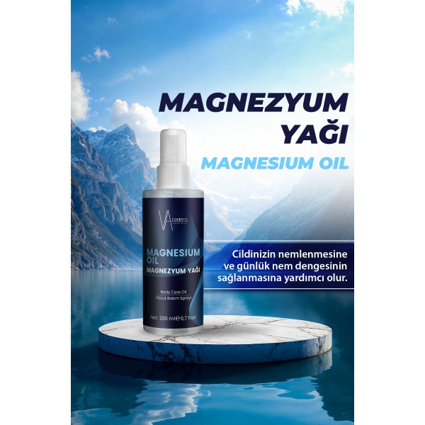 VA COSMETIC MAGNEZYUM YAĞI 200 ML VA COSMETIC MAGNEZYUM YAĞI 200 ML