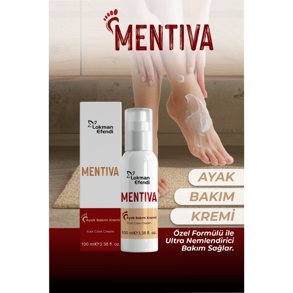 LOKMAN EFENDİ MENTİVA AYAK BAKIM KREMİ 100 ML